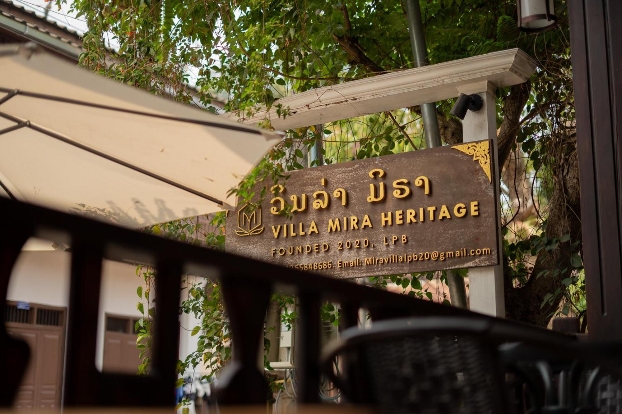 Villa Mira Heritage Luang Prabang Bagian luar foto